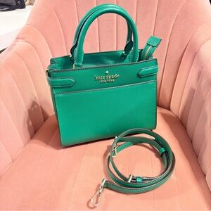 Kate Spade Vibrant Green Satchel